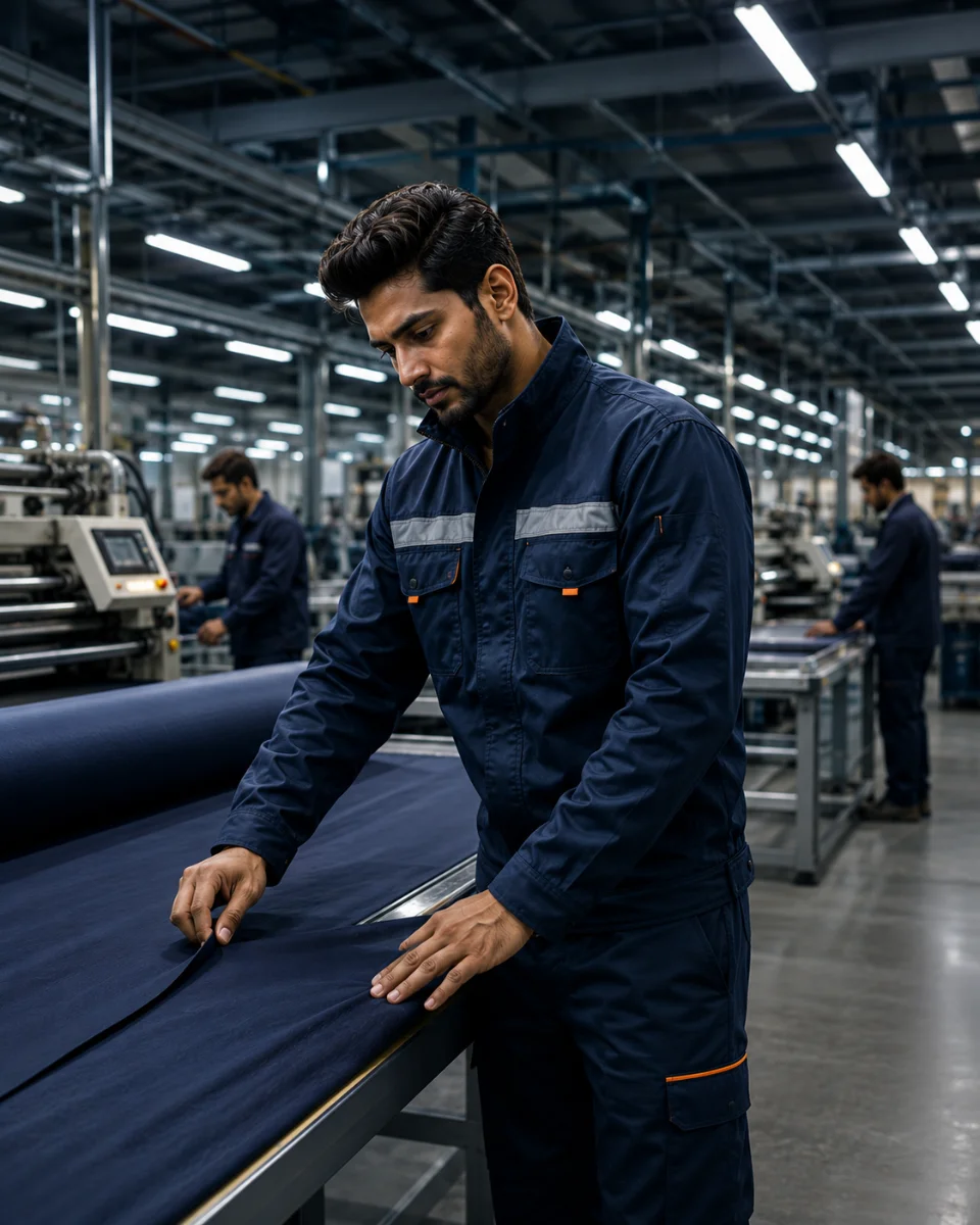 Inside the Akam Textile vertically operated production unit in Lahore